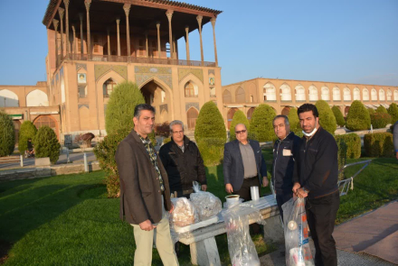 همایش پیاده روی با شعار( پیادروی مداوم) جهت پرسنل وهمکاران بیمارستان خورشید برگزار گردید 